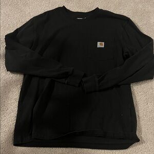 Carhartt Men's Classic Black Long Sleeve Tee